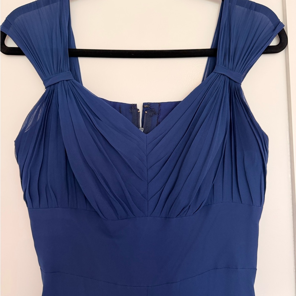 Chic Navy Blue Maxi Dress - image 2